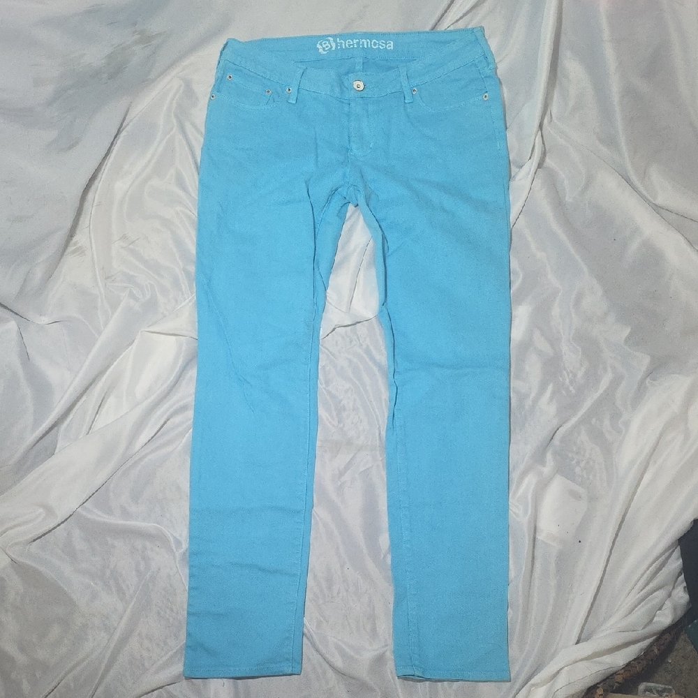 Hermosa Light Blue Super Skinny Jeans